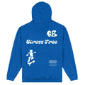 Royal Blue - Back - Skateboard! Unisex Adult Magazine Stress Free Hoodie