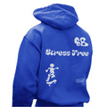 Royal Blue - Side - Skateboard! Unisex Adult Magazine Stress Free Hoodie