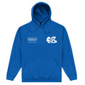 Royal Blue - Front - Skateboard! Unisex Adult Magazine Stress Free Hoodie