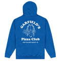 Royal Blue - Back - Garfield Unisex Adult 45 Pizza Club Hoodie