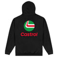 Black - Back - Castrol Unisex Adult Stack Hoodie