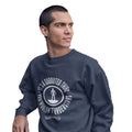 Navy - Side - Subbuteo Unisex Adult Thing Sweatshirt