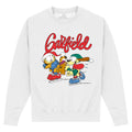 White - Front - Garfield Unisex Adult Odie Sweatshirt