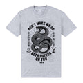 Heather Grey - Front - Yellowstone Unisex Adult Don't Make Me T-Shirt