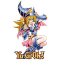 Black - Side - Yu-Gi-Oh! Unisex Adult Dark Magician Girl T-Shirt