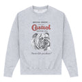 Heather Grey - Front - Castrol Unisex Adult British Owned Sweatshirt