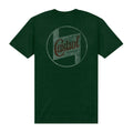 Dark Green - Back - Castrol Unisex Adult Motor Oil T-Shirt