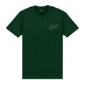 Dark Green - Front - Castrol Unisex Adult Motor Oil T-Shirt