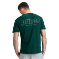 Bottle Green - Back - Prince Unisex Adult Court Back Print T-Shirt