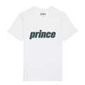 White - Front - Prince Unisex Adult Deuce T-Shirt