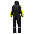 Black - Back - Portwest Unisex Adult Winter Overalls