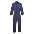 Grey - Front - Portwest Unisex Adult Texo Contrast Overalls