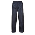 Navy - Front - Portwest Mens Classic Rain Trousers