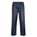 Navy - Back - Portwest Mens Classic Rain Trousers