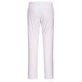 White - Back - Portwest Mens Chino Stretch Slim Trousers