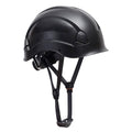 Black - Front - Portwest Unisex Adult Height Endurance Safety Helmet