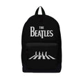 Black-White - Front - RockSax Abbey Road The Beatles Backpack