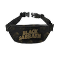 Black-Brown - Front - RockSax NSD Repeated Black Sabbath Bum Bag