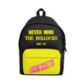 Black-Yellow - Front - RockSax Never Mind The Bollocks Sex Pistols Backpack