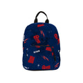 Blue-Red-White - Front - RockSax Galaxy David Bowie Mini Backpack