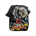 Black-Multicoloured - Front - RockSax Number Of The Beast Iron Maiden Crossbody Bag