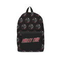 Black-Red - Front - RockSax Heavy Metal Power Motley Crue Backpack