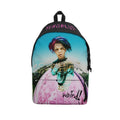 Black-Pink-Blue - Front - RockSax Weird! Yungblud Backpack