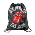 Black-Red-White - Front - RockSax 1978 Tour The Rolling Stones Drawstring Bag