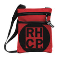 Red-Black - Front - RockSax Square Red Hot Chili Peppers Crossbody Bag
