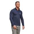 Navy - Lifestyle - Raging Bull Mens Performance Quarter Zip Long-Sleeved Track Top