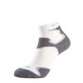 White-Grey - Front - 1000 Mile Womens-Ladies Fusion Socks