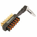 Black-Orange-Brown - Front - Masters Opti Club Cleaner Brush