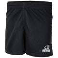 Black - Front - Rhino Childrens-Kids Auckland Shorts