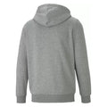 Heather Grey - Back - Puma Mens ESS Hoodie