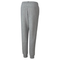 Grey Heather - Back - Puma Mens ESS Slim Jogging Bottoms