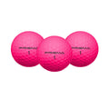 Pink - Back - Masters Prisma Titanium Golf Balls (Pack Of 12)