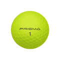 Yellow - Front - Masters Prisma Titanium Golf Balls (Pack Of 12)