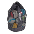 Black - Front - Precision 12 Ball Football Bag