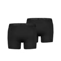 Black - Back - Puma Mens Active Boxer Shorts (Pack of 2)