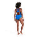 Bondi Blue - Back - Speedo Womens-Ladies Medalist Eco Endurance+ One Piece Swimsuit