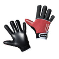 Grey-Maroon-White - Side - Murphys Unisex Adult V2 Gaelic Gloves