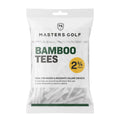 White - Front - Masters Bamboo Golf Tees (Pack of 20)