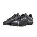 Black-Silver - Front - Puma Mens Attacanto Turf Training Football Boots