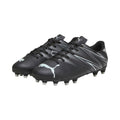 Black-Silver - Front - Puma Childrens-Kids Attacanto Turf Training Football Boots