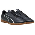 Black-White - Front - Puma Mens Vitoria Indoor Football Trainers