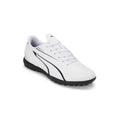 White-Black - Front - Puma Boys Vitoria TT Football Boots