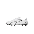 White-Black - Side - Puma Mens Vitoria FG-AG Football Boots