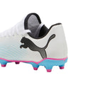 Puma White - Back - Puma Childrens-Kids Future 7 Play Football Boots