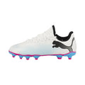 Puma White - Side - Puma Childrens-Kids Future 7 Play Football Boots