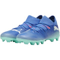 Blue-White - Lifestyle - Puma Childrens-Kids Future 7 Play Football Boots